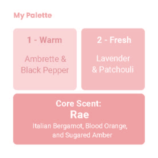 Rae Solid Scent Palette