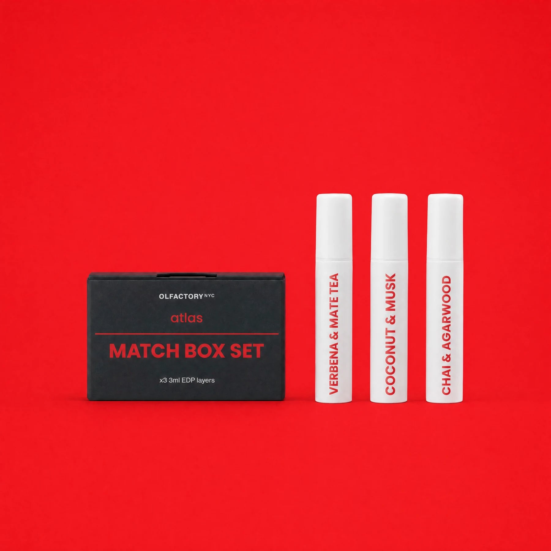 Atlas Match Box Set with three layering accords