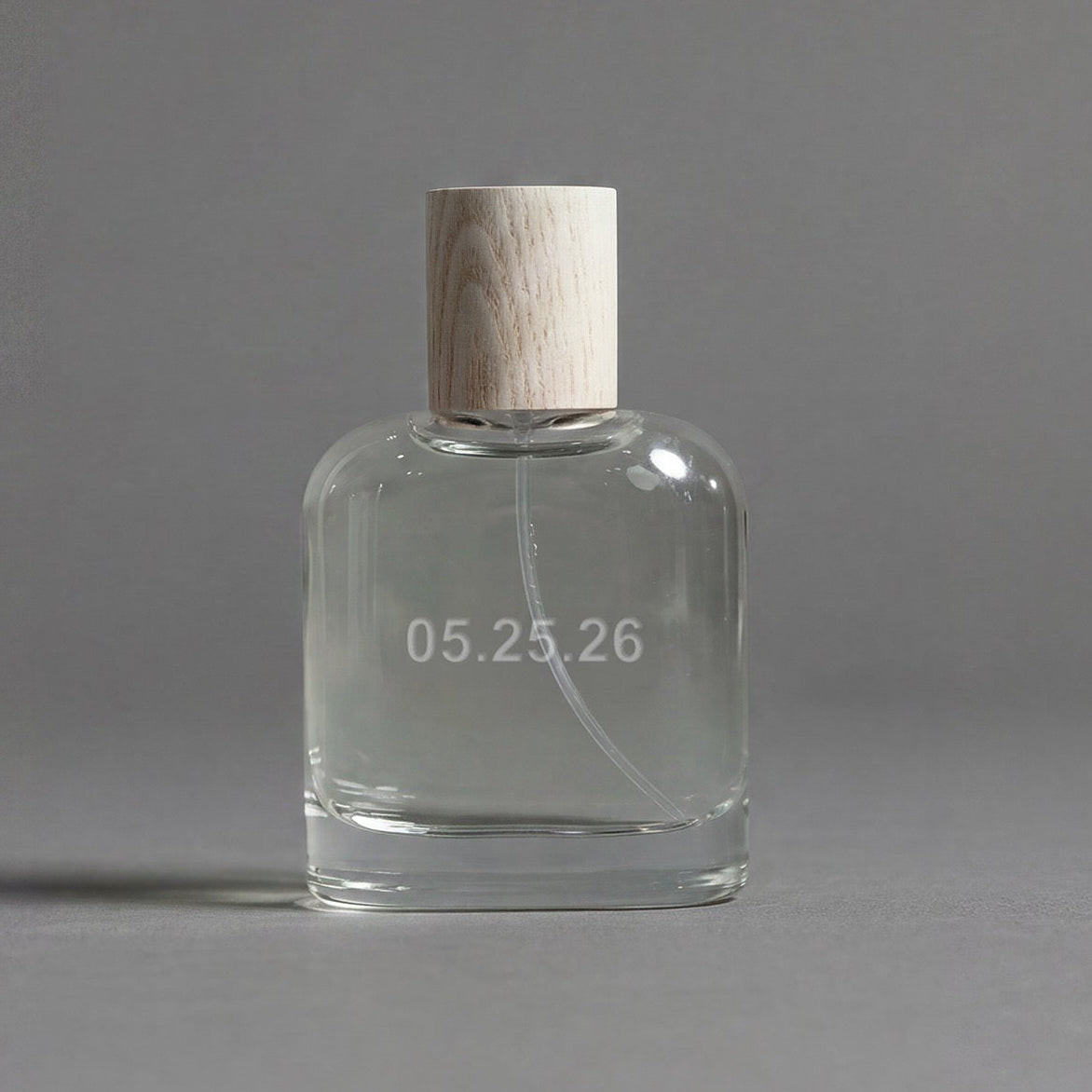 Engraved bottle sample